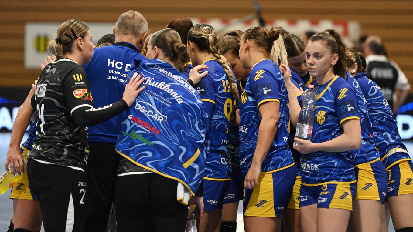 Hráčky HC DAC Dunajská Streda