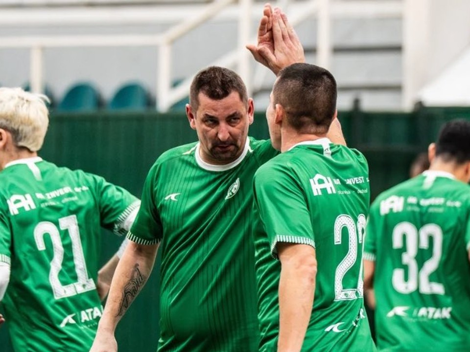 Radosť hráčov Tatrana Prešov.