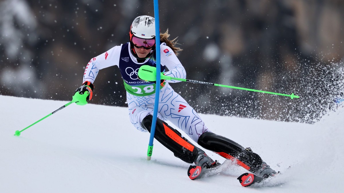 ONLINE: Petra Vlhová dnes ide 1. kolo slalomu na ZOH 2026.