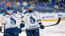 Ľubomír Malina (vpravo) v drese Popradu.