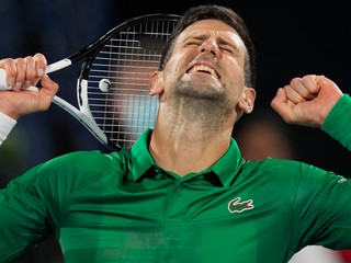 Srbský tenista Novak Djokovič.