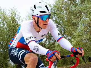 Slovenský cyklista Lukáš Kubiš.