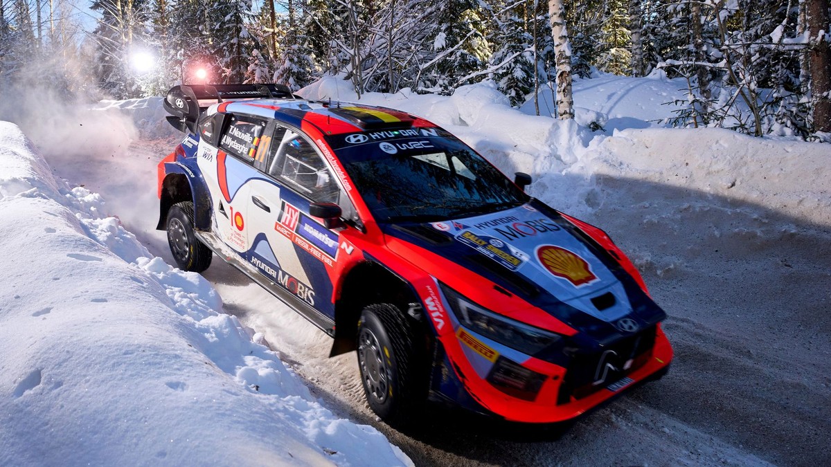 Thierry Neuville počas Rely Japonska 2024.