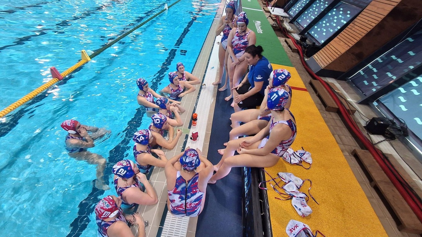 Slovenské reprezentantky vo vodnom póle