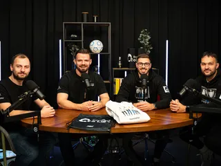 Tvorcovia podcastu Bavme sa o lige Michal Maťašovský, Marek Arpáš, Maroš Červenka  a Andrej Zvolenský.