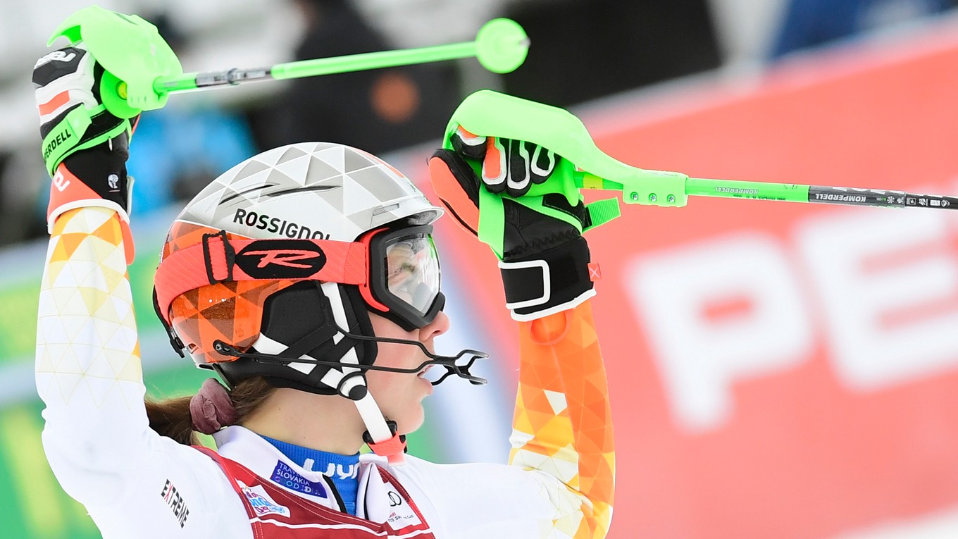 ONLINE: Petra Vlhová ide slalom vo švédskom Aare dnes.