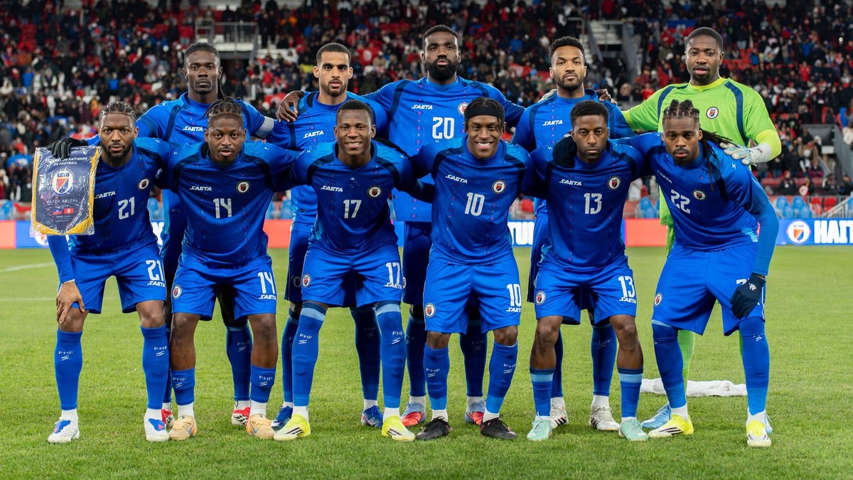 Futbalisti Haiti.