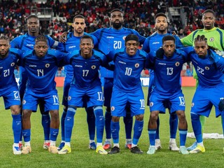 Futbalisti Haiti.