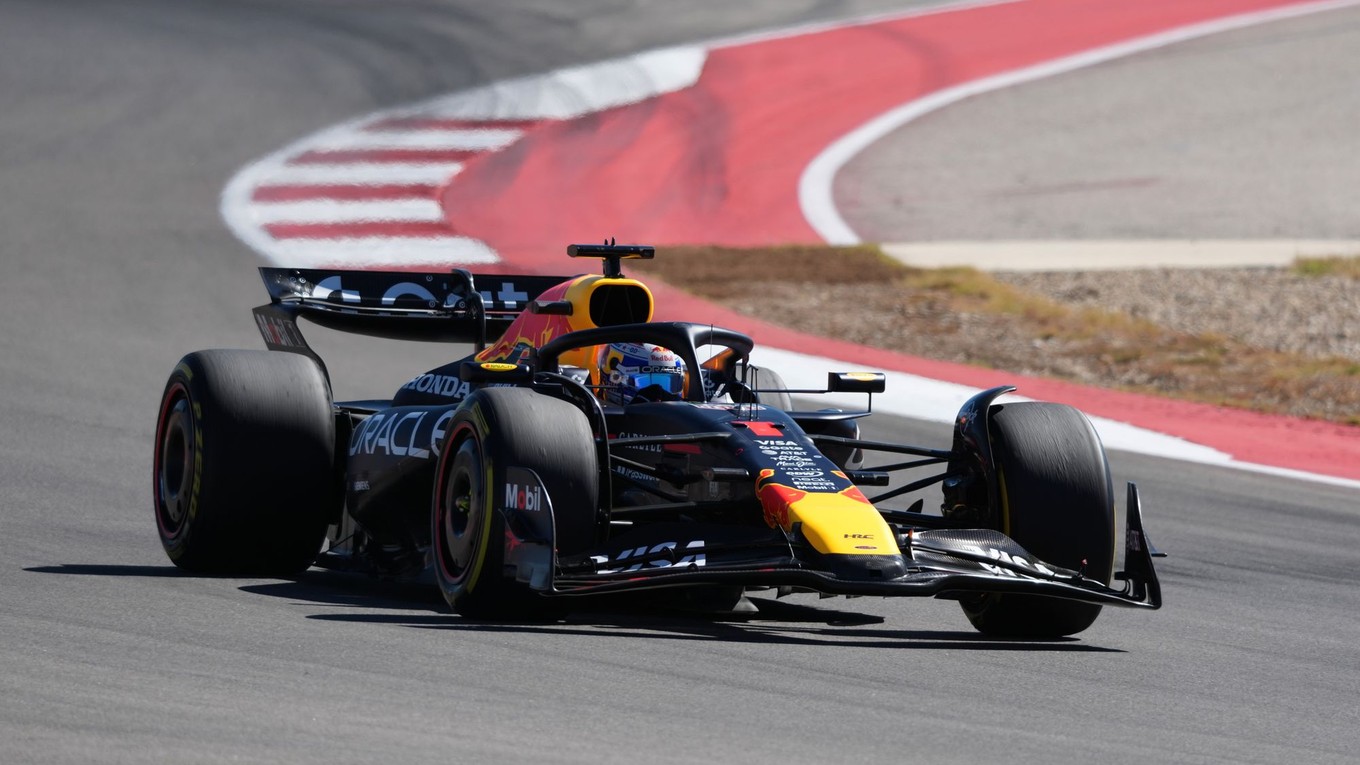 Max Verstappen počas Veľkej ceny USA 2025.
