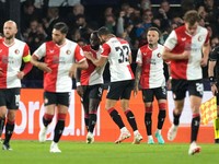 Futbalisti Feyenoordu Rotterdam. 