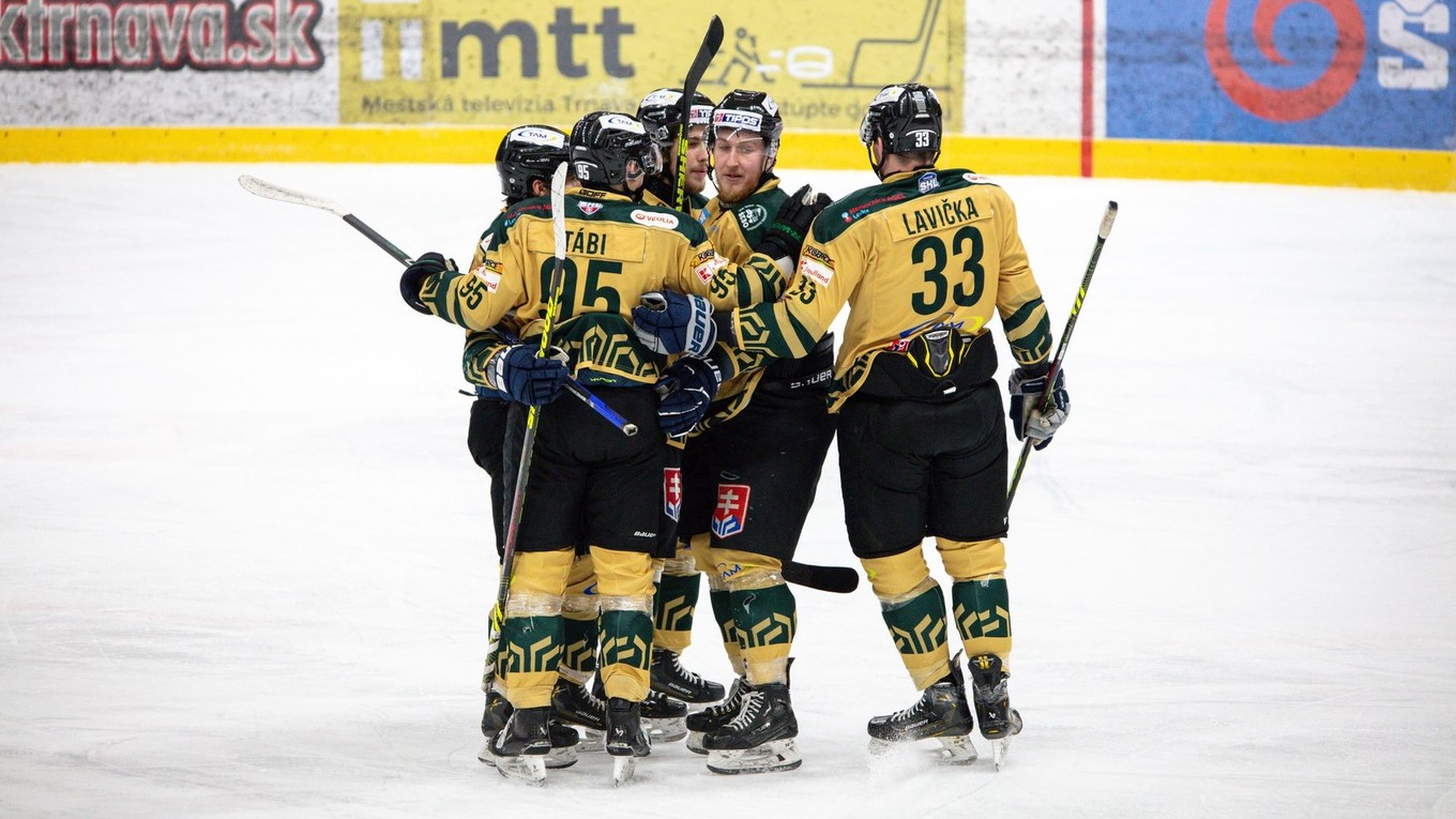 Hokejisti HK Levice.