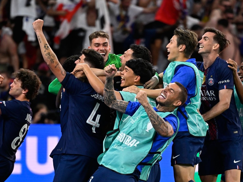 Hráči Parížu St. Germain získali druhý titul v Lige majstrov. 