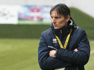 Čech Jan Kameník ako tréner FK Pohronie. 