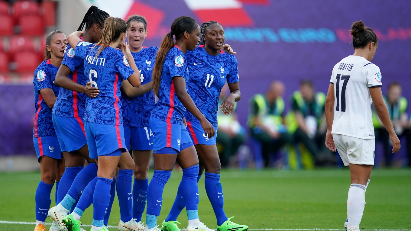 Futbalistky Francúzska.