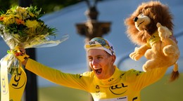 Tadej Pogačar, víťaz Tour de France 2021.