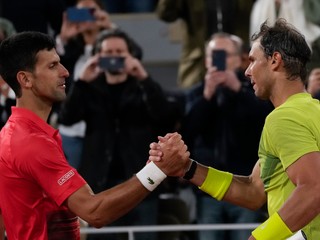 Novak Djokovič a Rafael Nadal.
