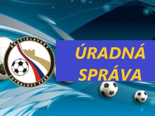 ÚRADNÁ SPRÁVA Č.14 ZO DŇA 04.10.2024