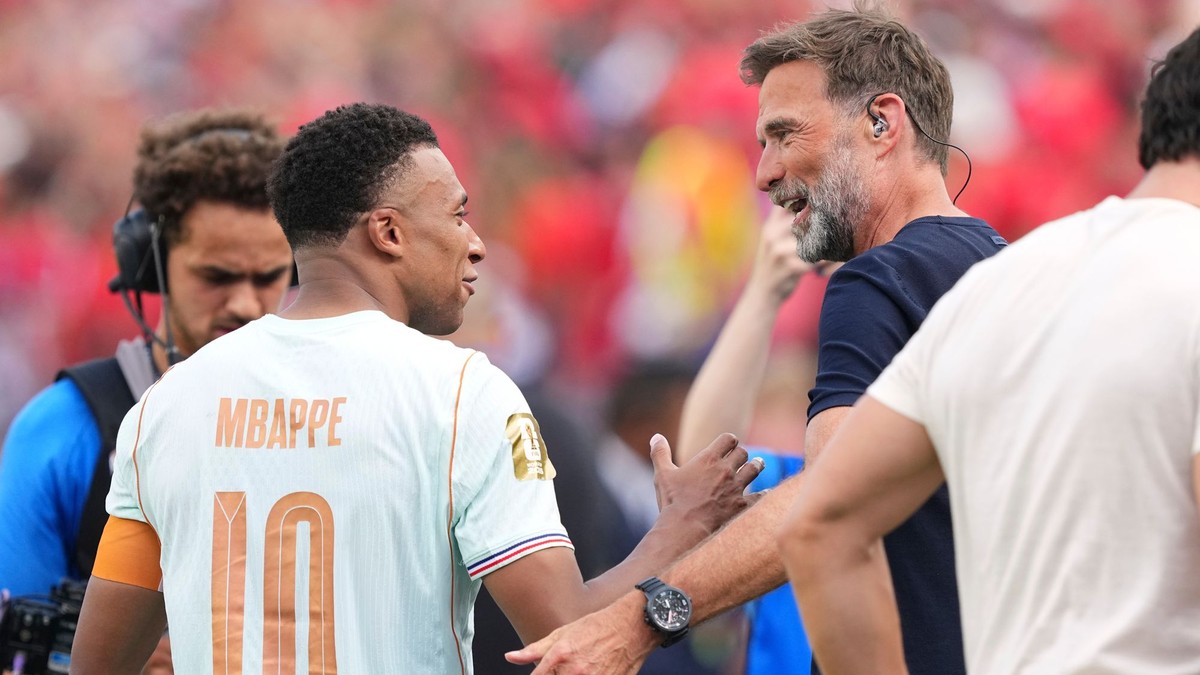 Kylian Mbappé a Jürgen Klopp 