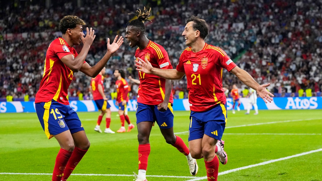 Španielski futbalisti.