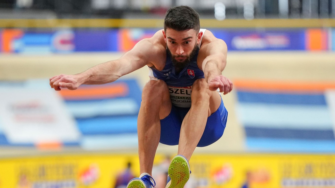 Slovenský atlét Tomáš Veszelka 