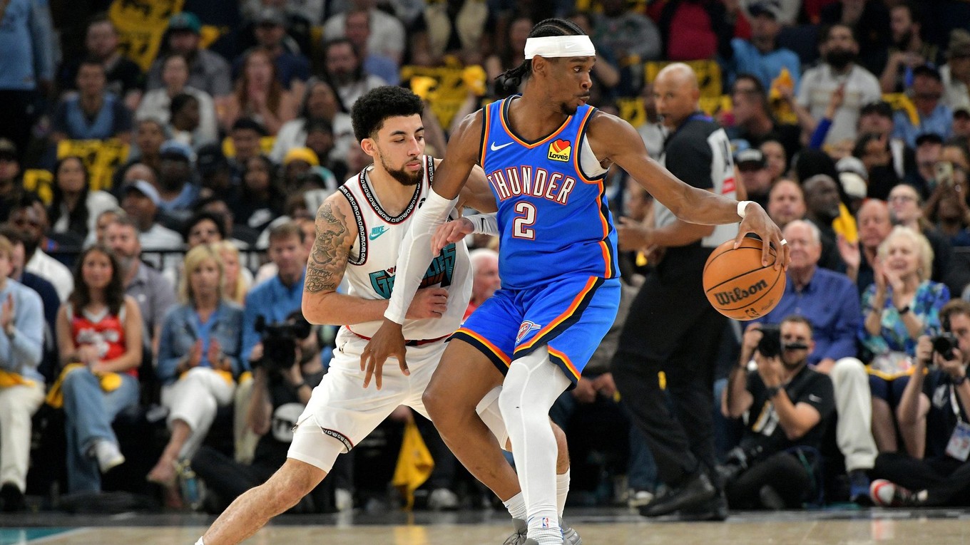 Shai Gilgeous-Alexander v drese Oklahomy.