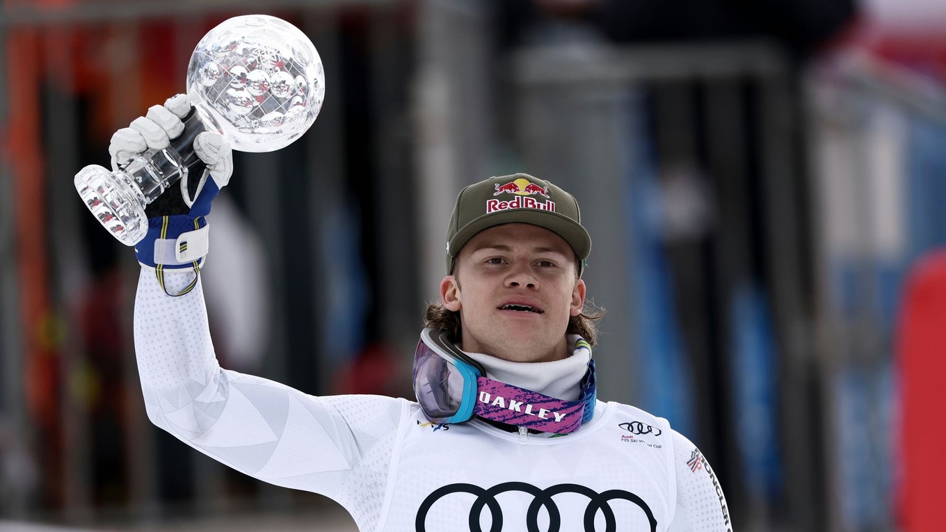 Lucas Pinheiro Braathen získal malý glóbus za obrovský slalom