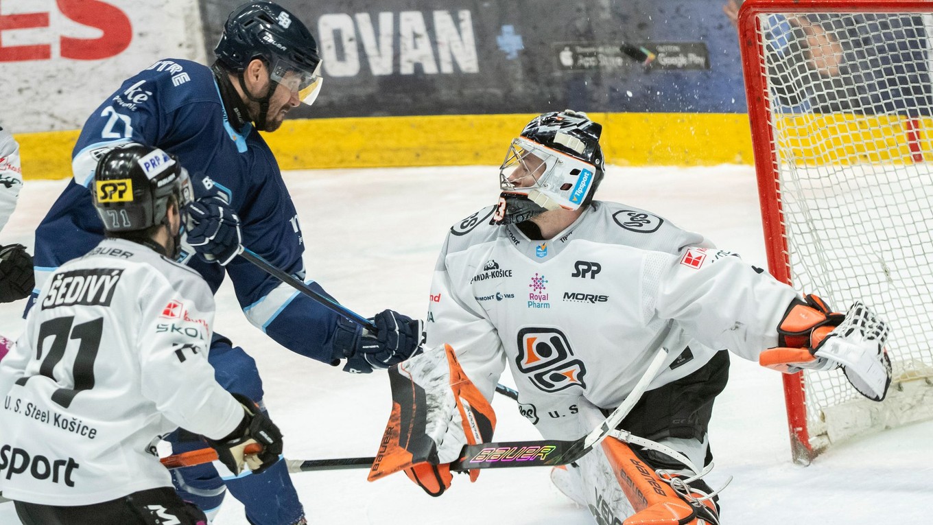 Slovan vyrovnal sériu s Košicami. 