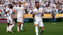 Federico Valverde oslavuje gól