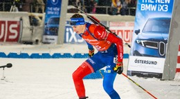 Slovenský biatlonista Jakub Borguľa.
