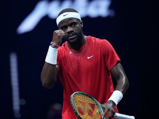 Americký tenista Frances Tiafoe počas Laver Cupu 2024.