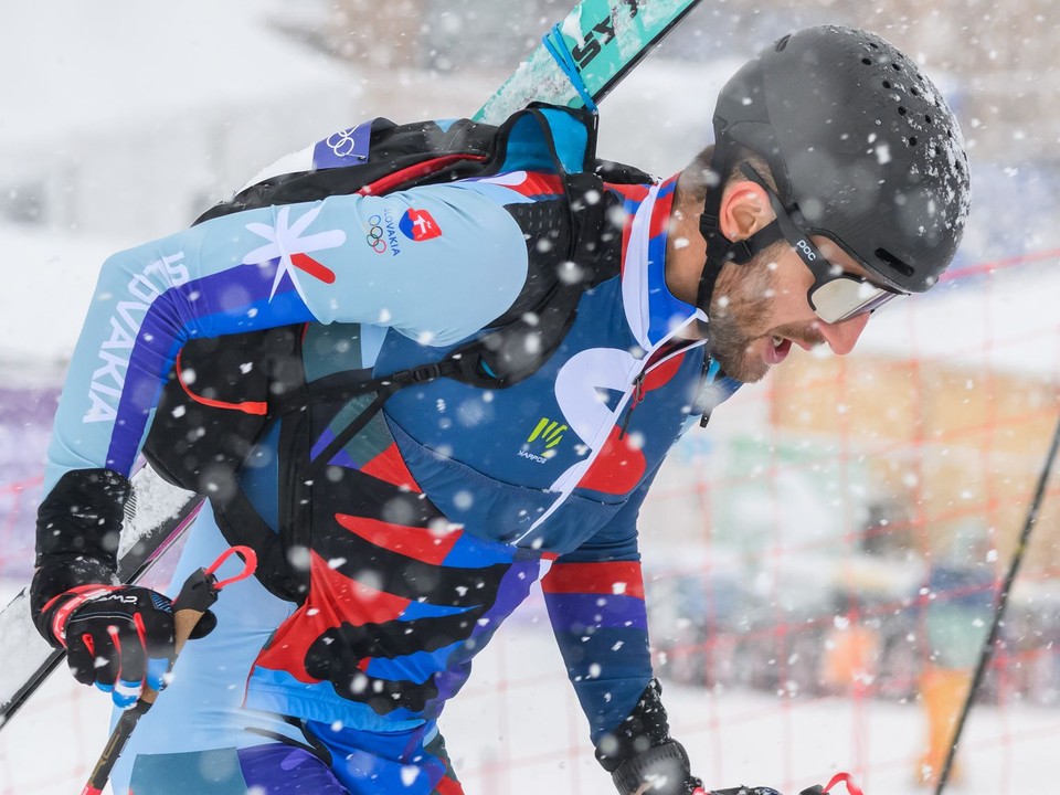 Slovenský reprezentant v skialpinizme Jakub Šiarnik