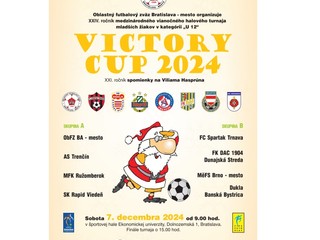 Už túto sobotu 7.12.2024 pokračuje tradičný vianočný medzinárodný turnaj Victory cup.