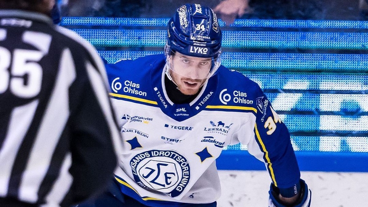 Peter Cehlárik v drese
Leksands IF.