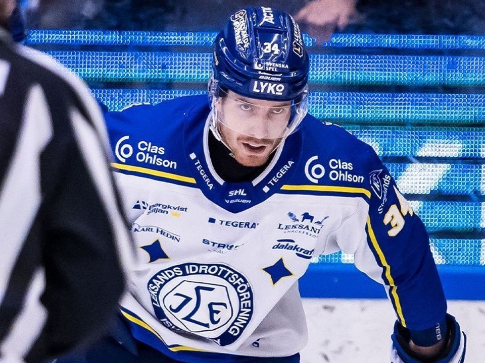 Peter Cehlárik v drese
Leksands IF.