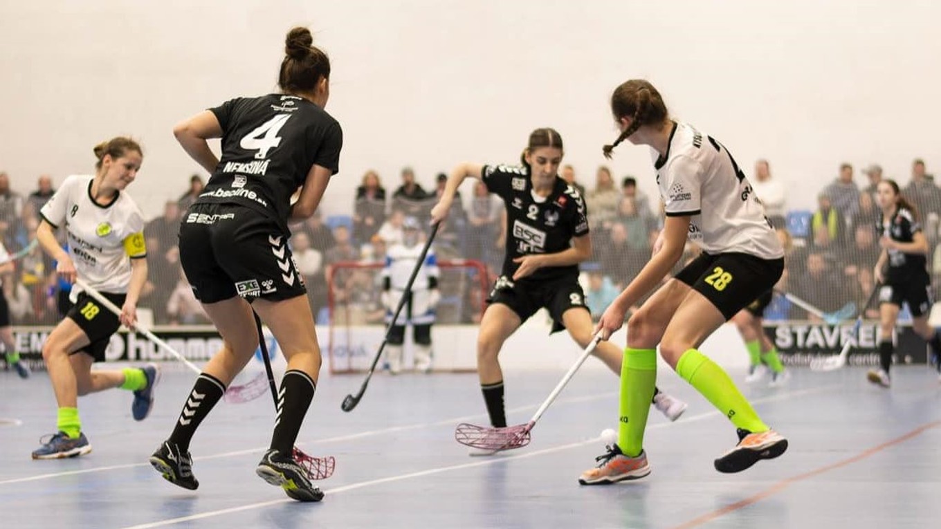 Archívna snímka florbalovej extraligy.