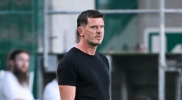 Slovenský tréner Balász Borbély z Ferencvárosu Budapešť.