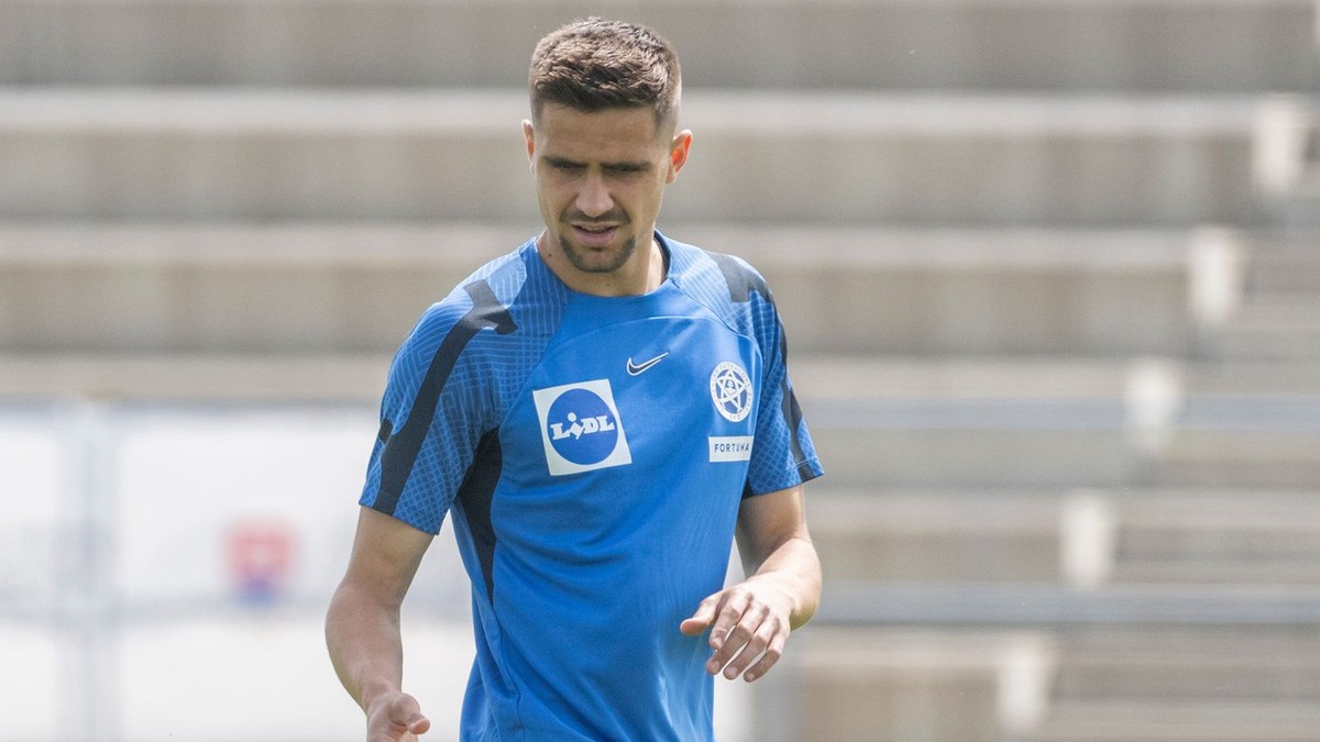 Na snímke slovenský futbalový reprezentant Marek Kristián Bartoš.