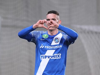 Slovenský futbalista Róbert Polievka.