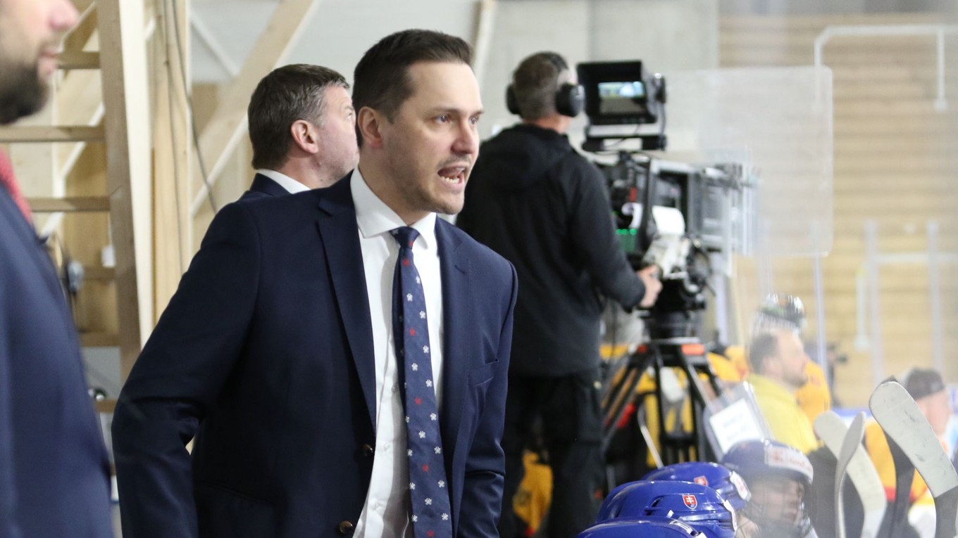 Tréner Tibor Tartaľ.