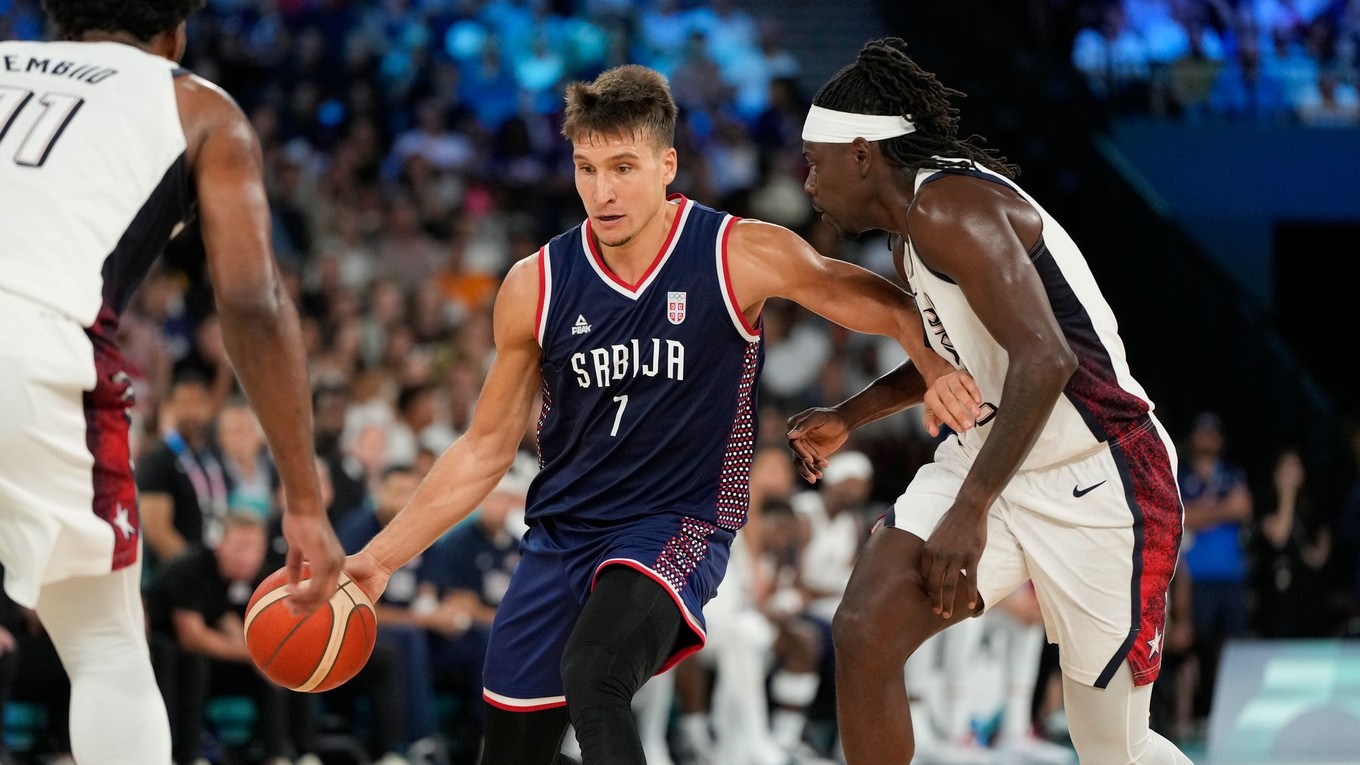 Bogdan Bogdanovič v drese Srbska, archívna snímka.