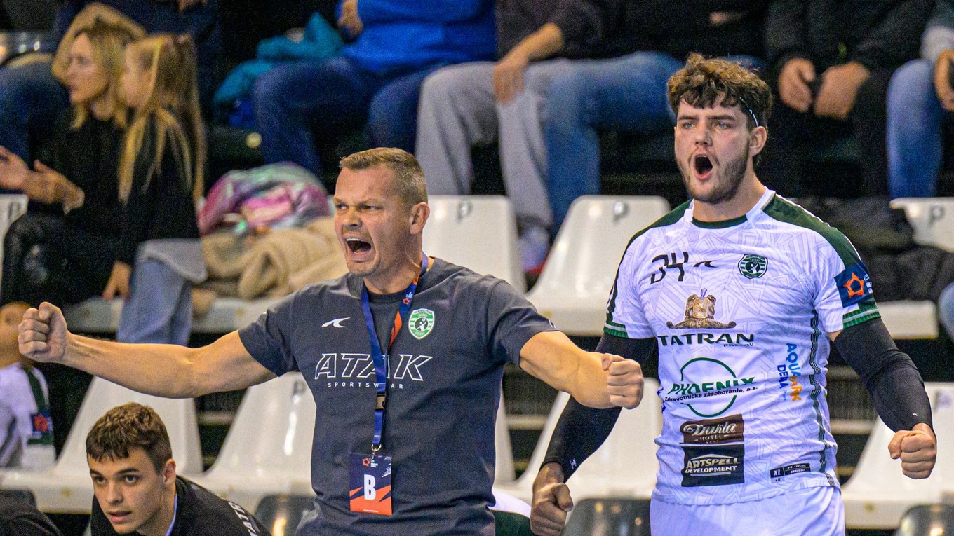 Hlavný tréner Tatrana Prešov Radoslav Antl.