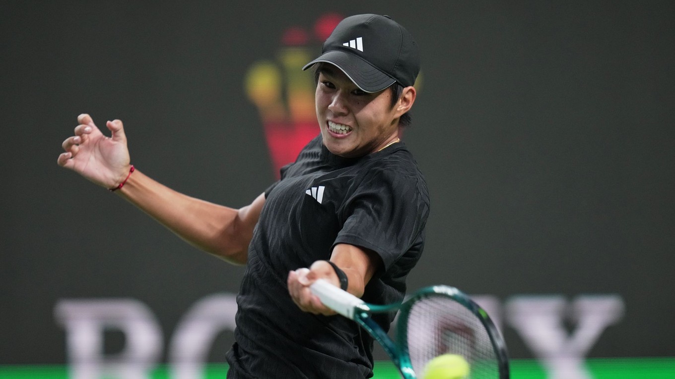 Learner Tien na turnaji Shanghai Masters 1000.
