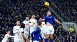 Momentka zo zápasu Everton - Leeds.