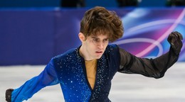 Kazašský krasokorčuliar Michail Šajdorov.