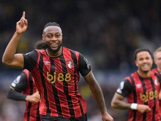 Antoine Semenyo v drese AFC Bournemouth.