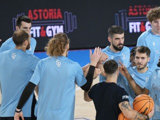 Hráči Slovana Bratislava.  