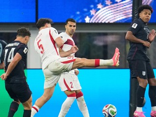 Fotka zo zápasu Turecko - USA na MS vo futbale 2026.