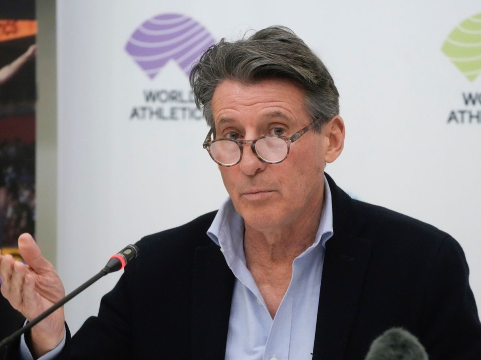 Na snímke je šéf Svetovej atletiky Sebastian Coe.