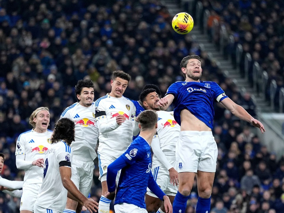 Momentka zo zápasu Everton - Leeds.