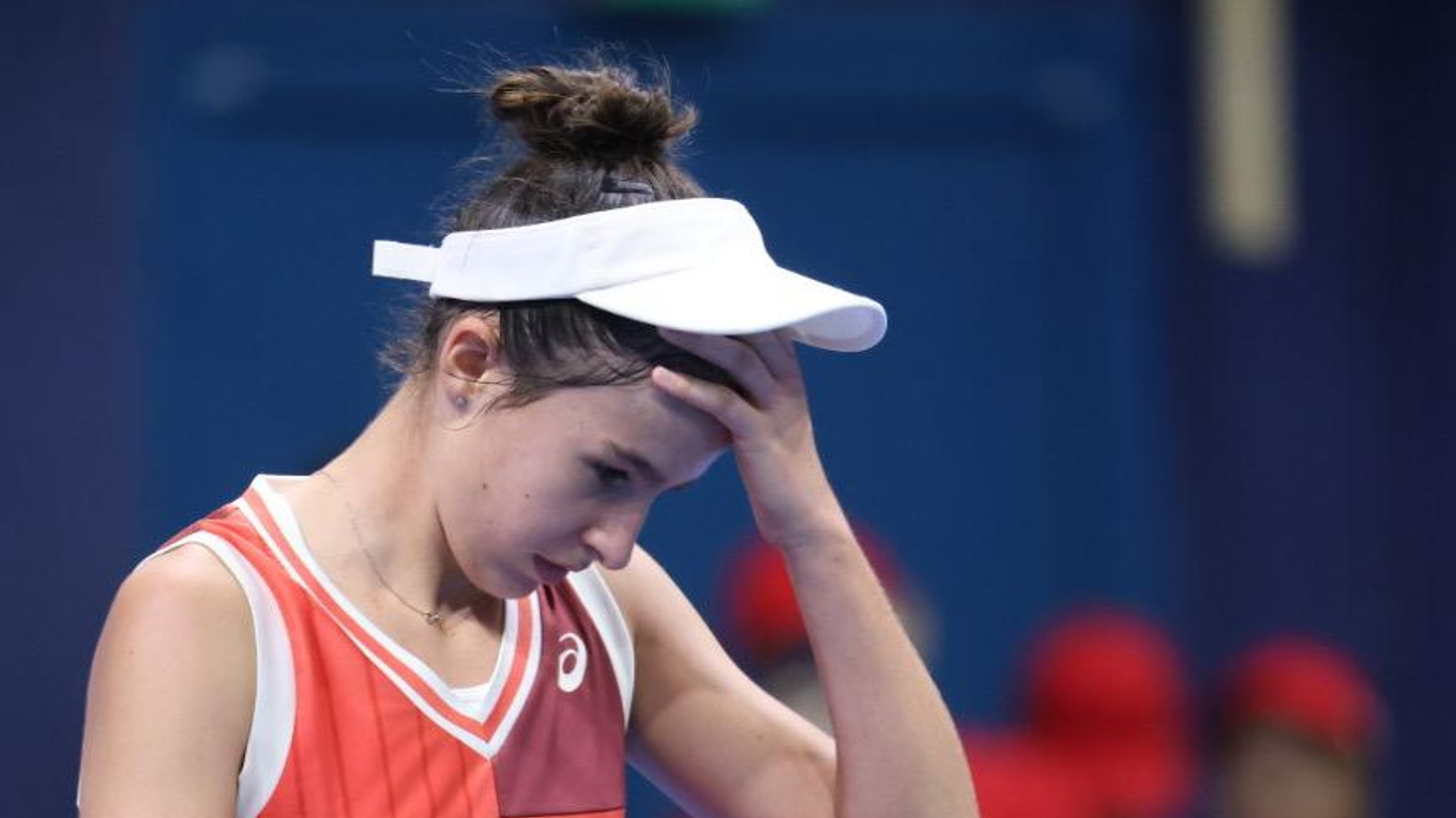 Slovenská tenistka Mia Pohánková. 